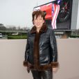 Roselyne Bachelot lors du 93e Grand Prix d'Amérique à l'Hippodrome de Vincennes, le 26 janvier 2014