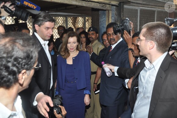 Valérie Trierweiler à Bombay, le 27 janvier 2014.