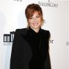 Mylène Farmer lors de la soirée d'inauguration de la Cité du Cinéma à Saint-Denis, le 21 septembre 2012