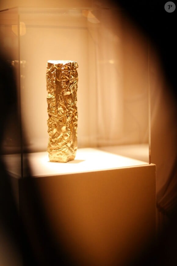 Le trophée des César - Photocall des lauréats lors de la 38e cérémonie des Césars au théâtre du Châtelet à Paris le 22 février 2013