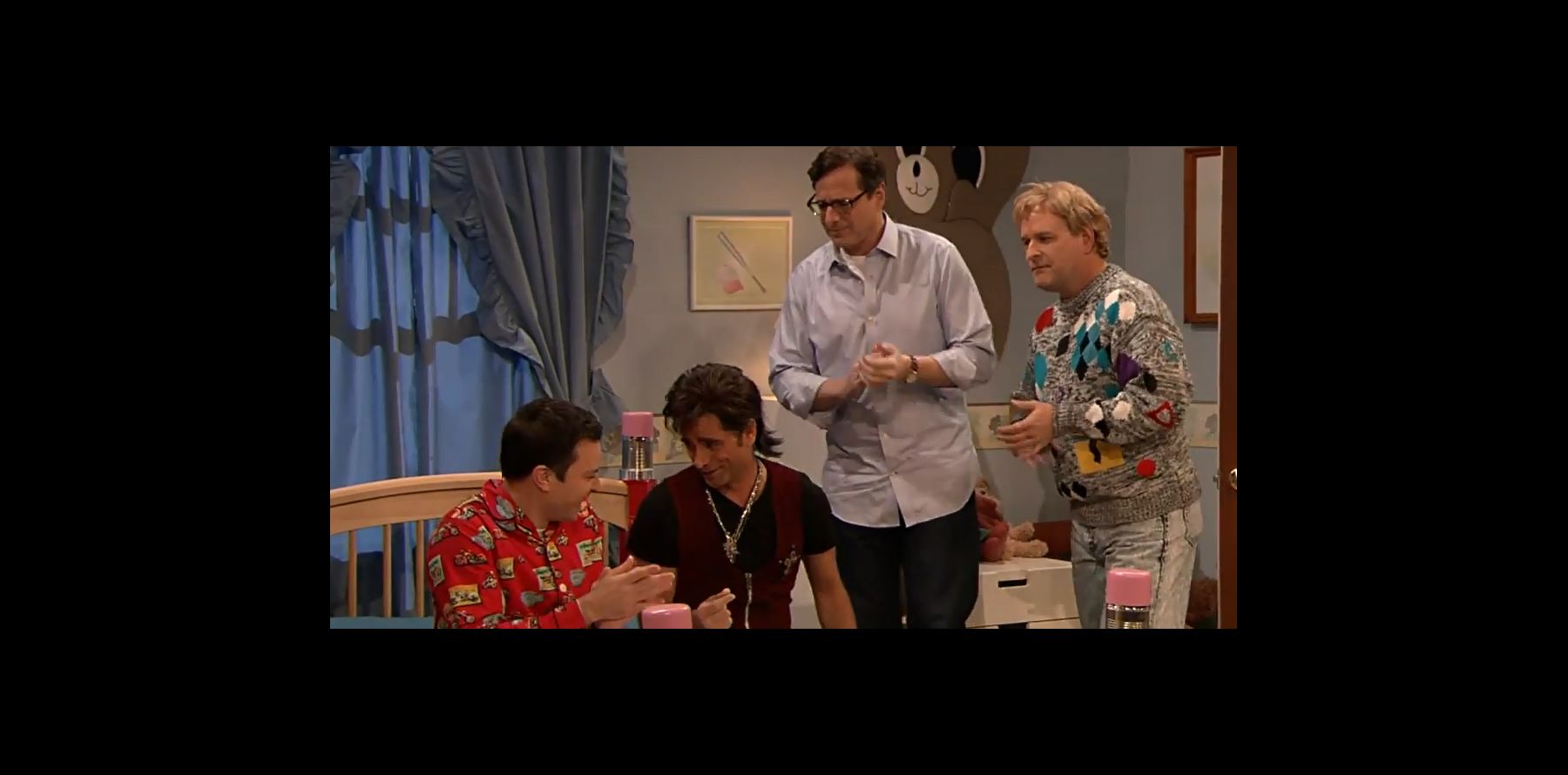 La Fête à La Maison Bob Saget ''La Fête à la Maison'' : Enfin le retour (ou presque) dans un sketch