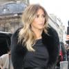 Kim Kardashian à Paris. Le 20 janvier 2014.