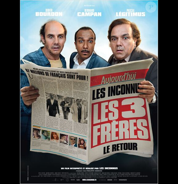 Affiche du film Les Trois Frères, le retour : En salles le 12 février 2014