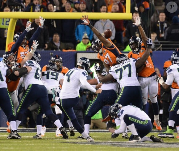 48e Super Bowl entre les Broncos de Denver et les Seahawks de Seattle, le 2 février 2013 au Metlife Stadium de New York à East Rutherford, dans le New Jersey