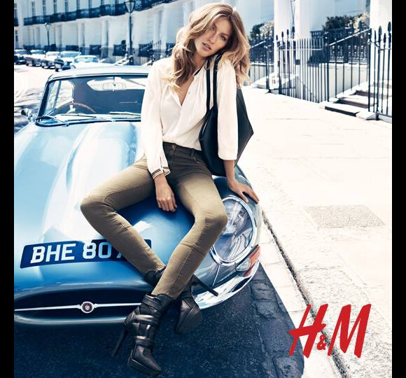 Gisele Bündchen pour H&M. Campagne publicitaire automne 2013.