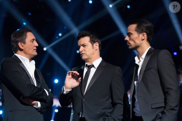 Exclusif - Dany Brillant, Roch Voisine et Damien Sargue le 3 janvier 2014 sur TF1