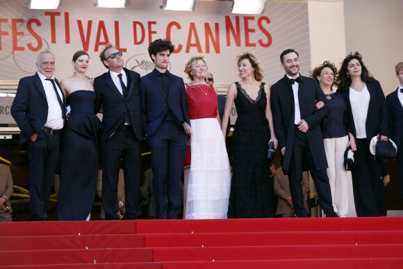 Mont"e des marches du film "Un château en Italie" lors du Festival de Cannes, le 20 mai 2013.