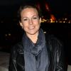 Exclusif - Aurélie Vaneck lors de la conférence de presse de la 24e édition du Rallye Aïcha des Gazelles à l'UNESCO à Paris, le 4 février 2014