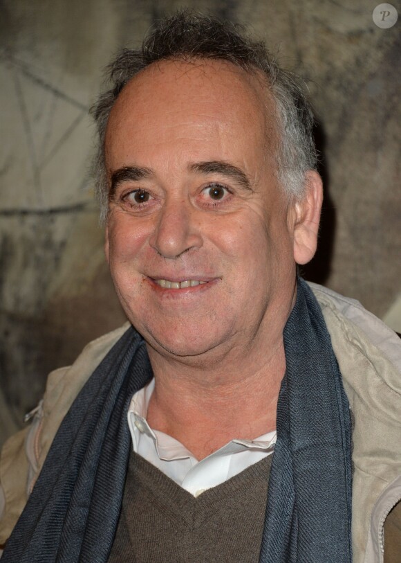Sylvain Augier lors de la conférence de presse de la 24e édition du Rallye Aïcha des Gazelles à l'UNESCO à Paris, le 4 février 2014