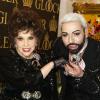 Gina Lollobrigida fête ses 20 ans d'amitié avec le créateur Harald Glööckler à Berlin en Allemagne le 4 février 2014