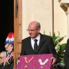 Obsèques de Michel Pastor en l'église Saint-Charles à Monaco le 6 février 2014.