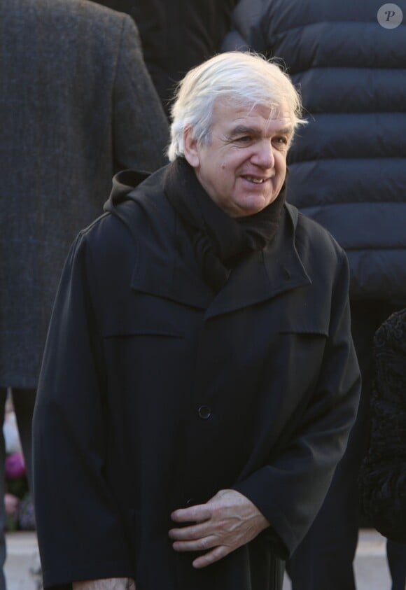 Jean Petit aux obsèques de Michel Pastor en l'église Saint-Charles à Monaco le 6 février 2014.