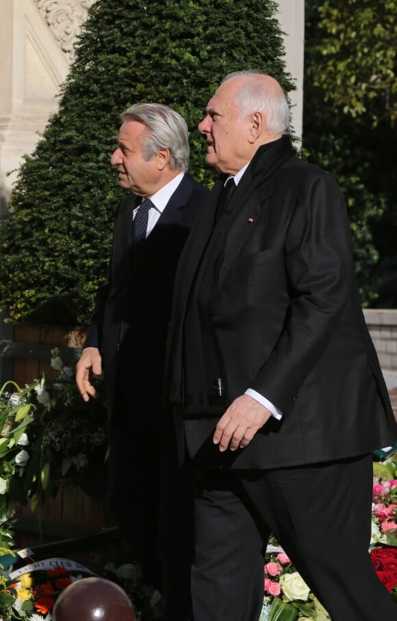 Jean-Louis Campora aux obsèques de Michel Pastor en l'église Saint-Charles à Monaco le 6 février 2014.