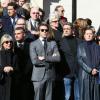 Prince Emmanuel Philibert de Savoie aux obsèques de Michel Pastor en l'église Saint-Charles à Monaco le 6 février 2014.