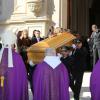 Obsèques de Michel Pastor en l'église Saint-Charles à Monaco le 6 février 2014.