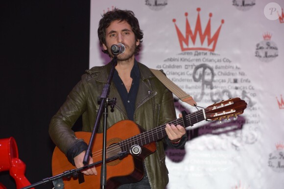 Mickaël Miro lors du gala de l'association Les Rois du Monde aux Salons Hoche à Paris le 3 février 2014