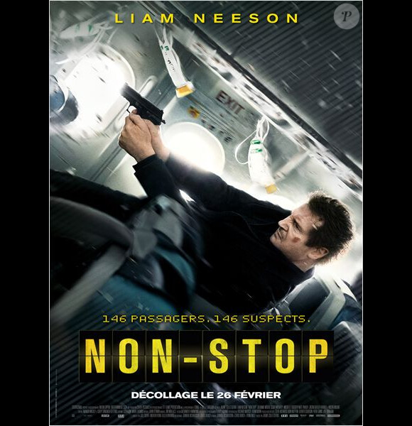 Affiche du film Non-stop, en salles le 26 février 2014