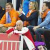 Le roi Willem-Alexander des Pays-Bas et la reine Maxima ont été gâtés, niveau esprit orange, le 8 février 2014 aux JO de Sotchi, avec le triplé des patineurs sur 5 000 mètres sur l'anneau d'Adler.