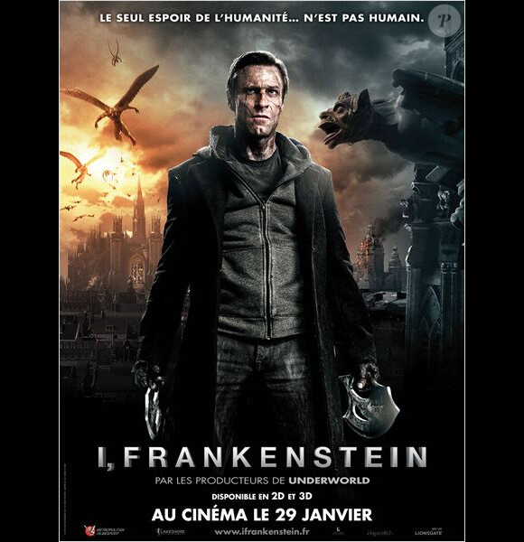Affiche de I Frankenstein.
