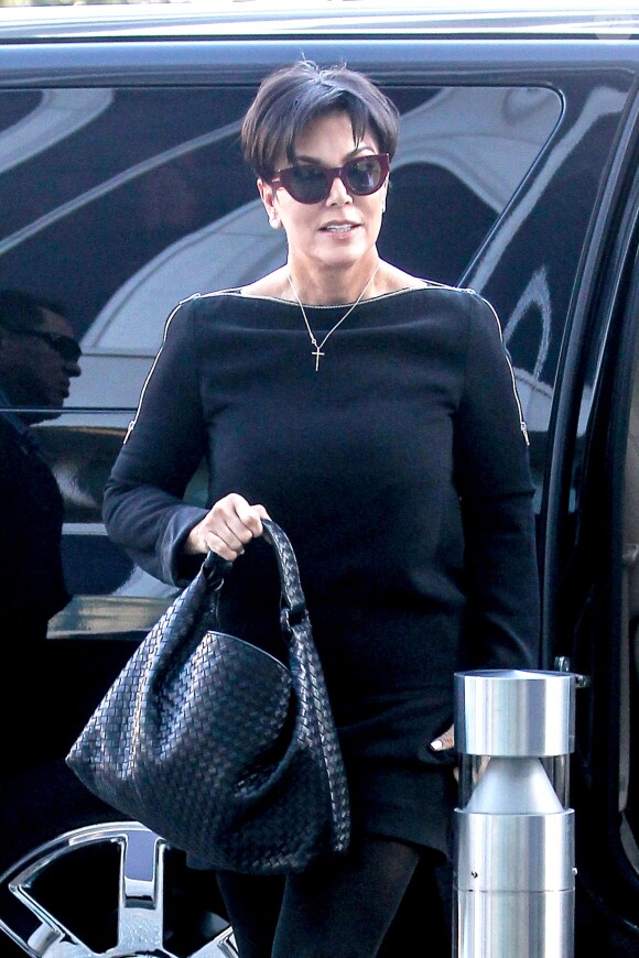 Kris Jenner à Beverly Hills, le 15 janvier 2014.
