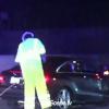 Image de l'arrestation le 10 décembre 2013 de l'acteur Chris Kattan sur une autoroute de la San Fernando Valley.