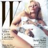 Miley Cyrus, nue et gracieuse en couverture du numéro de mars 2014 du magazine W. Photo par Mert et Marcus.
