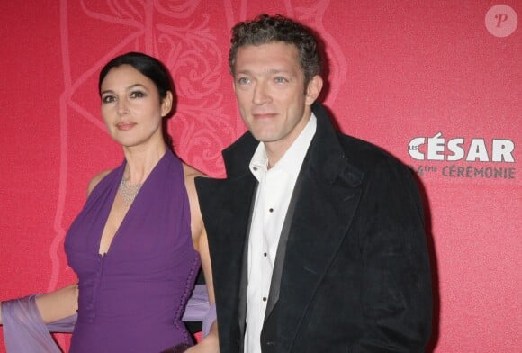 Monica Belluci et Vincent Cassel aux César 2009.