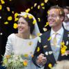 Mariage du prince Jaime de Bourbon-Parme et de la princesse Viktoria le 5 octobre 2013 à Apeldoorn.