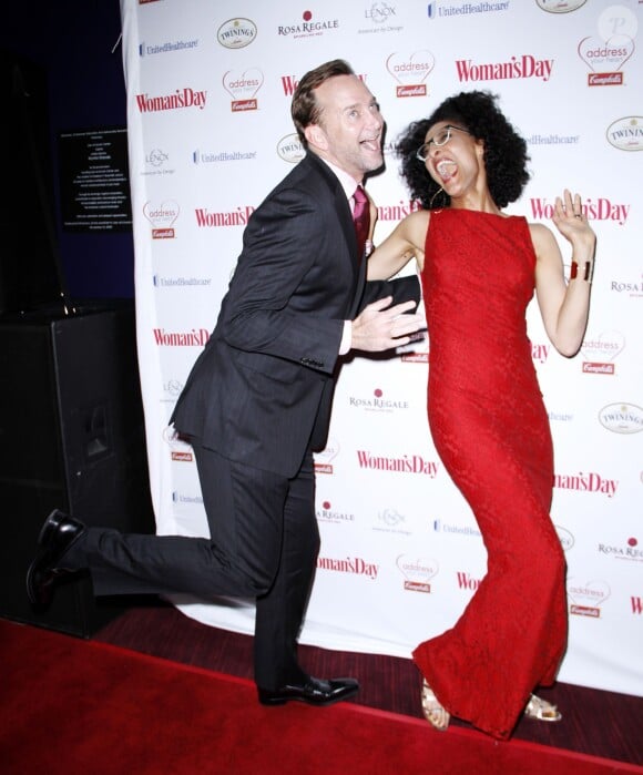 Clinton Kelly et Carla Hall à la cérémonie des 11e Woman's Red Dress Awards au Lincoln Center, à New York City, le 11 février 2014