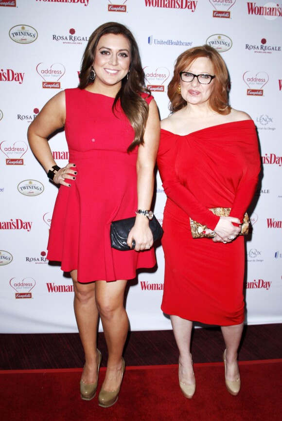 Lauren Manzo et Caroline Manzo à la cérémonie des 11e Woman's Red Dress Awards au Lincoln Center, à New York City, le 11 février 2014