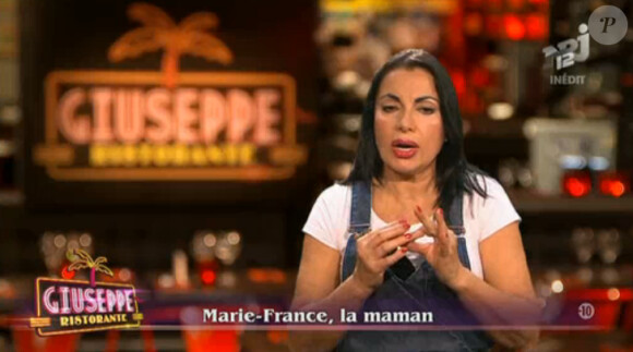 Marie-France dans "Giuseppe Ristorante, une affaire de famille", vendredi 14 février 2014.