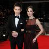 Eddie Redmayne et sa petite amie Hannah lors de la cérémonie des BAFTA Awards à Londres le 16 février 2014