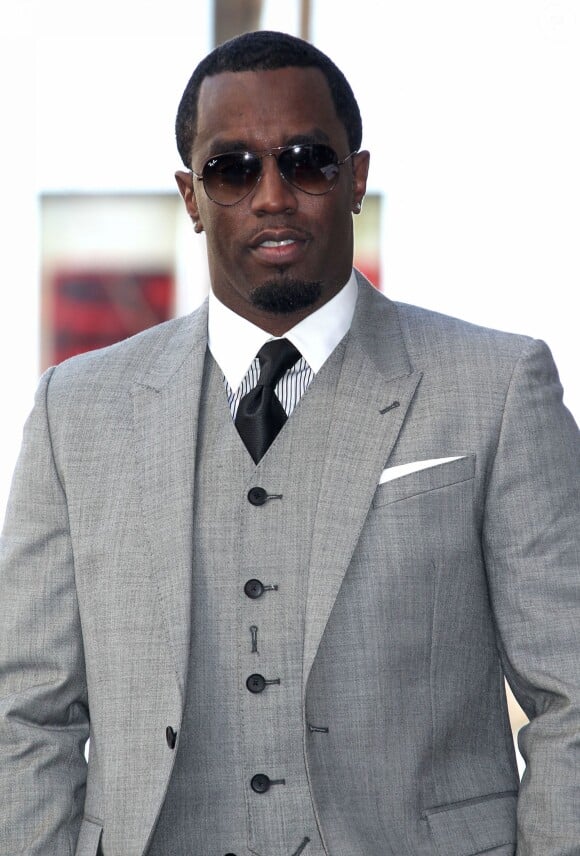 Sean "P. Diddy" Combs à Hollywood Walk of Fame, le 10 octobre 2013.