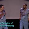 Jimmy Fallon et Will Smith revisitent les danses hip hop au Tonight Show le 17 février 2014.