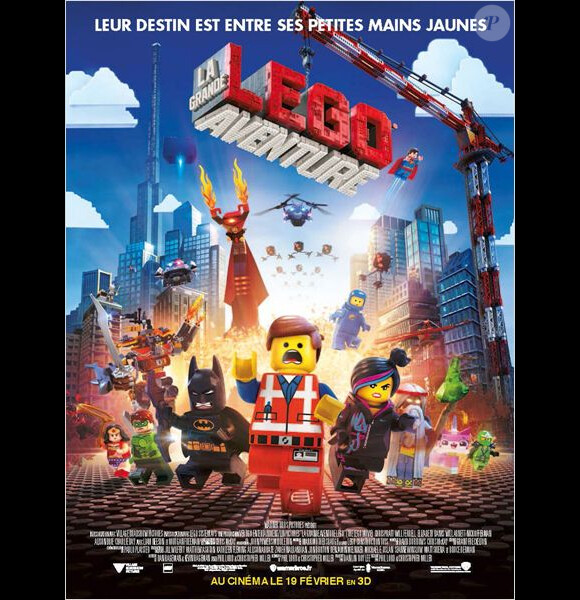 Affiche du film La Grande Aventure Lego.