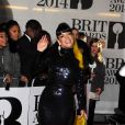 Lily Allen assiste aux Brit Awards 2014 à l'O2 Arena. Londres, le 19 février 2014.