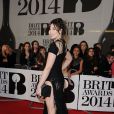 Daisy Lowe assiste aux Brit Awards 2014 à l'O2 Arena. Londres, le 19 février 2014.