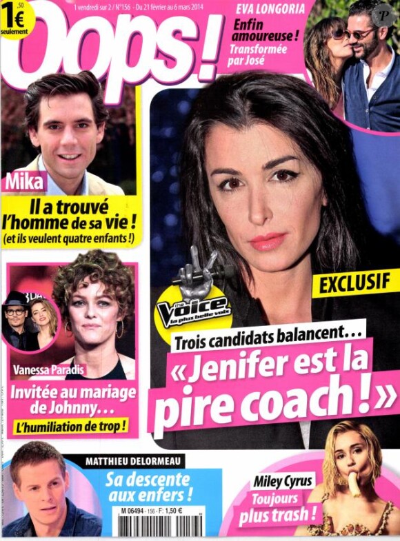 Magazine Oops du 21 février au 6 mars 2014.