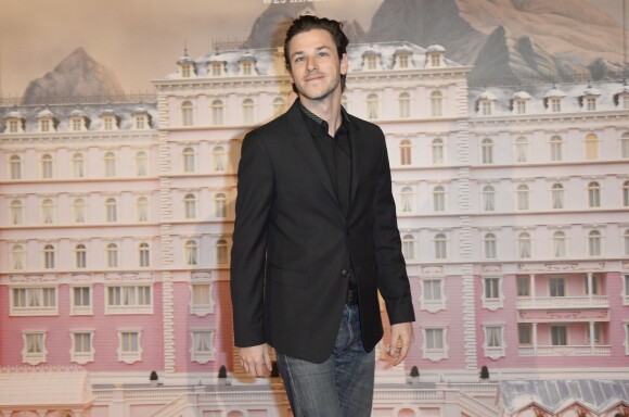 Gaspard Ulliel lors de la première du film The Grand Budapest Hotel à Paris, le 20 février 2014.