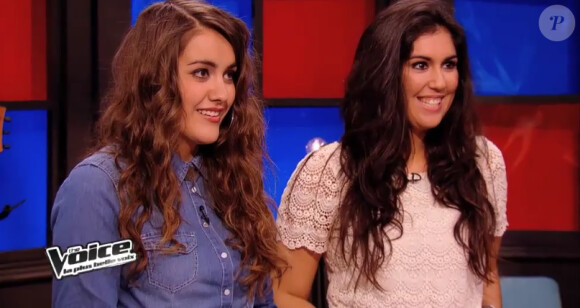 Marina d'Amico et Claudia Costa continuent dans The Voice 3, le samedi 22 février 2014 sur TF1
