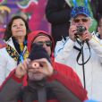  Le roi Carl XVI Gustaf et la reine Silvia de Suède à Sotchi le 16 février 2014 