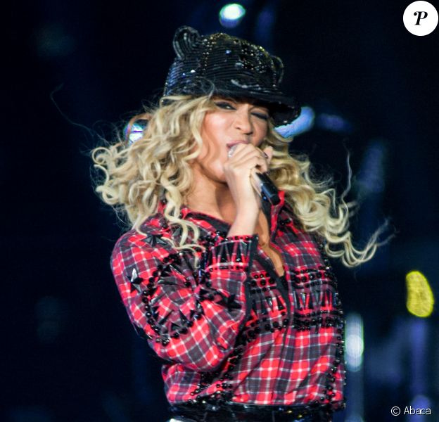 Beyoncé, en concert à la LG Arena à Birmingham, le 24 février 2014.