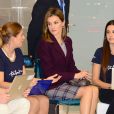Le prince Felipe et la princesse Letizia d'Espagne ont visité le GSMA Mobile World Congress 2014, sommet international des nouvelles technologies mobiles, à Barcelone, le 24 février.