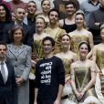  La reine Sofia d'Espagne en visite au Ballet national, le 24 février 2014 à Madrid 