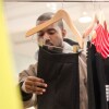 Kanye West, de passage dans la boutique Jeffrey à New York. Le 24 février 2014.