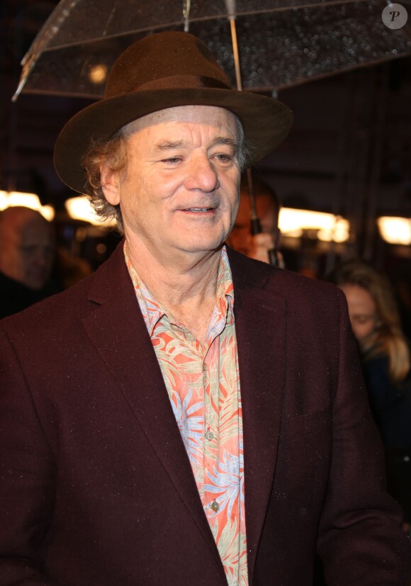 Bill Murray à Paris le 12 Février 2014.