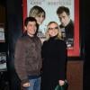 Andrea Fachinetti et sa mère Ornella Muti lors de la présentation du film Se tornassi indietro à Milan le 25 février 2014