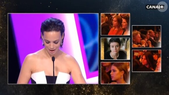 Les nommés au César du meilleur espoir féminin, pendant la cérémonie des César 2014.