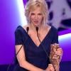 Sandrine Kiberlain dédie son prix à sa fille Suzanne, "ma chance", pendant les César 2014.