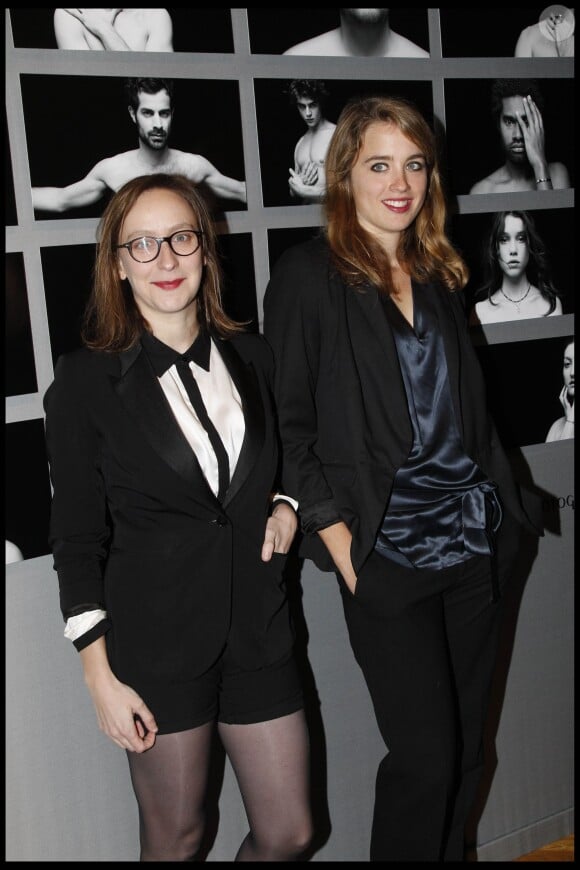 Céline Sciamma et Adèle Haenel lors de la soirée des Révélations des César à Paris le 16 janvier 2012